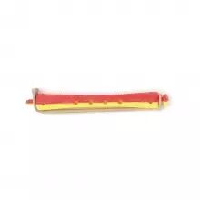 Bigoudis bi-color Tradition - 91 mm - jaune/rouge