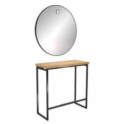 COIFFEUSE SCAMNUM RONDE NOIR MONTREAL