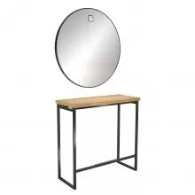 COIFFEUSE SCAMNUM RONDE NOIR MONTREAL