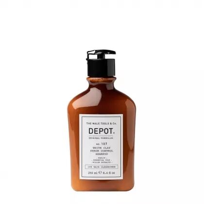 DEPOT WHITE CLAY SEBUM SH.N°107 250ML