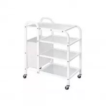 GUERIDON MOBILE BLANC
