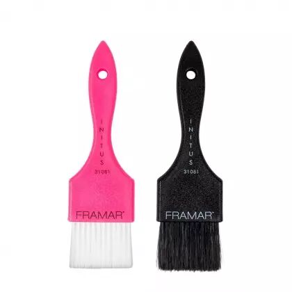 Lot de 2 Pinceaux Power Painter Noir & Rose