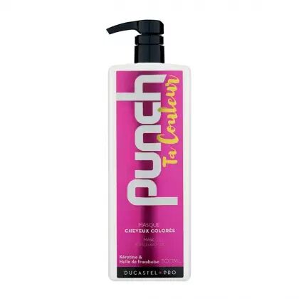 Masque pour cheveux colors ou mchs Punch Ta Couleur - Ducastel Pro - 500 ml