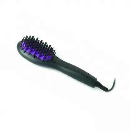 Mini brosse chauffante & lissante