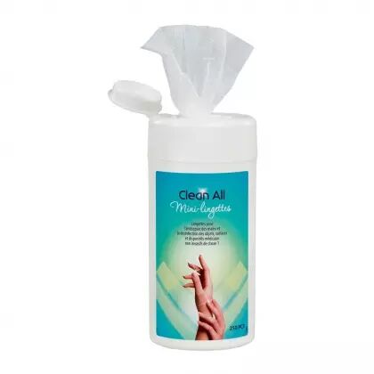 Mini-lingettes nettoyantes
