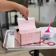 Papier M&egrave;ches Back In Black 500 Feuilles 5x11cm