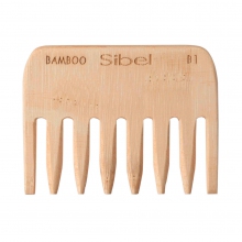 Peigne Afro en bambou - Sibel