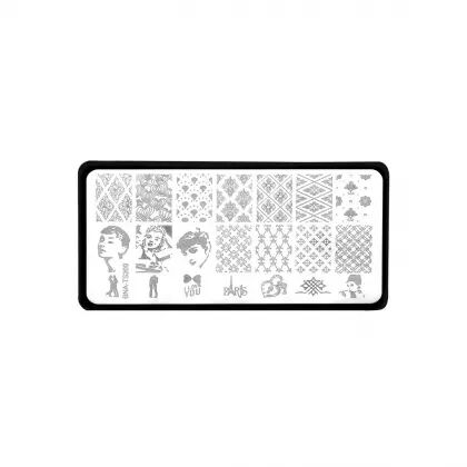 Plaque stamping