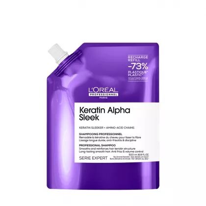 SE26 KERATIN ALPHA SLEEK SH RECHARGE 500ML
