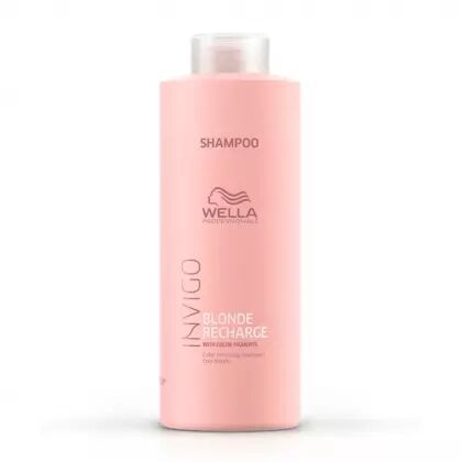 Shampooing Blonde Recharge Cool Blonde Invigo - Wella Professionals - 1 L